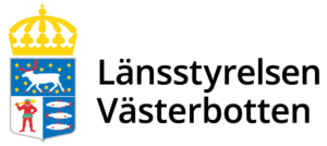 Länsstyrelsen Västerbottens logotyp med länsvapen